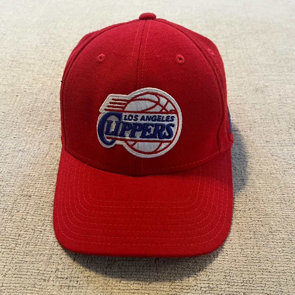 Adidas NBA Los Angeles Clippers Hat‎ Red Adjustable Strapback Baseball Cap OSFA